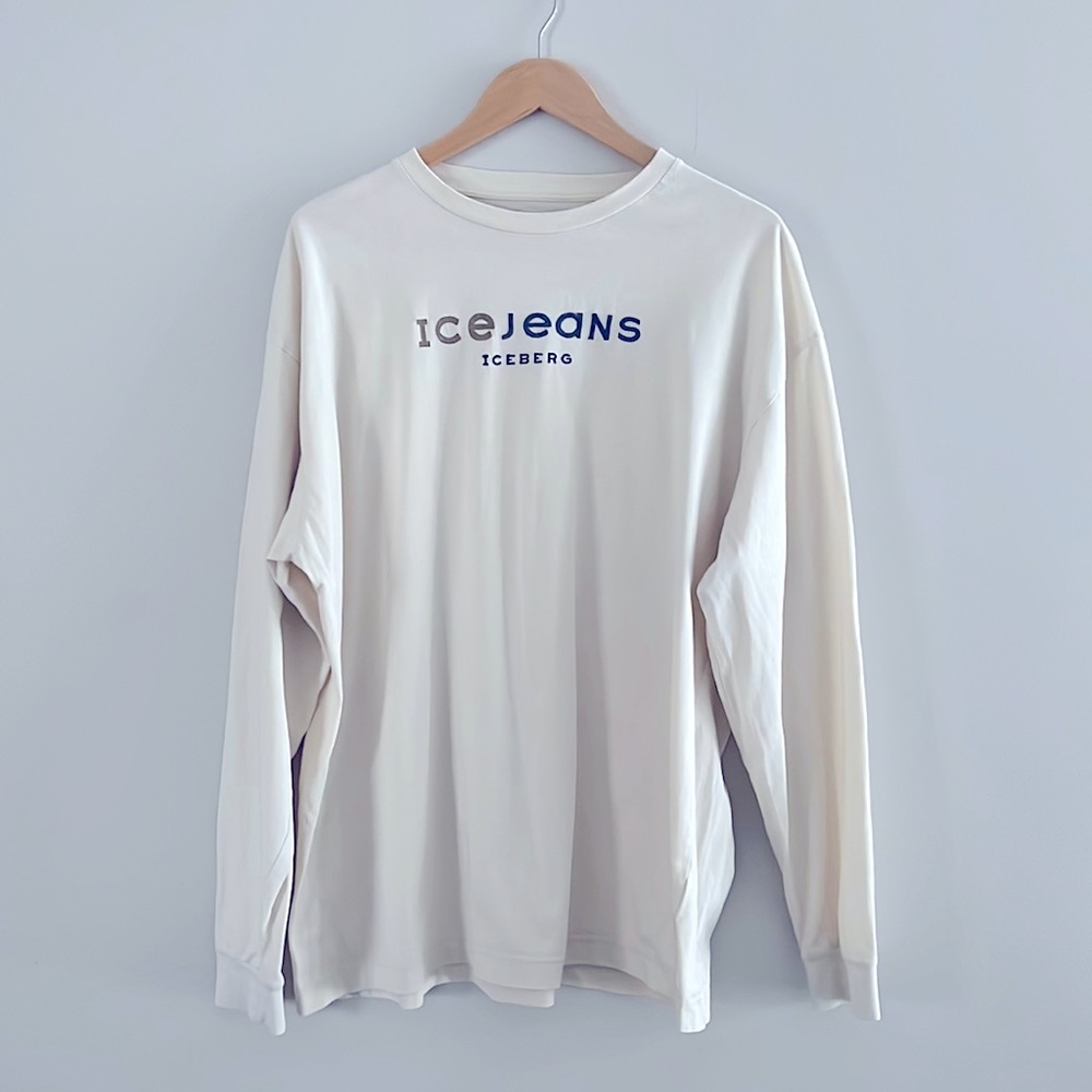Ice Jeans - Men’s long sleeve crew neck.